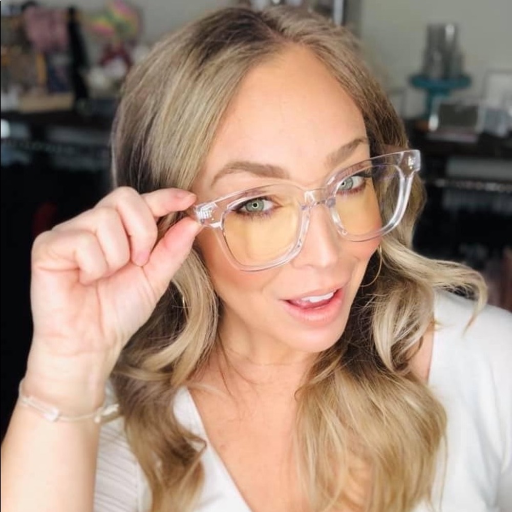 Clear Blue Light Blocker Glasses